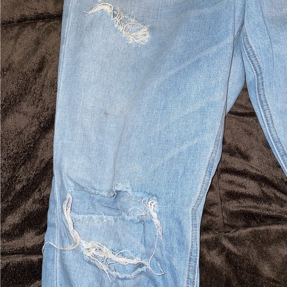 Rag & Bone Boyfriend Light wash Distressed Raw Hem Jeans Size 28 - Picture 7 of 11